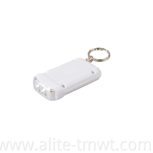 Mini PVC Plastic Personalized LED Keychain Solar Torch